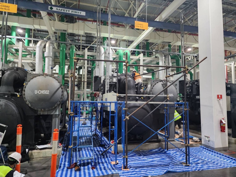 งานระบบ Chiller / AHU